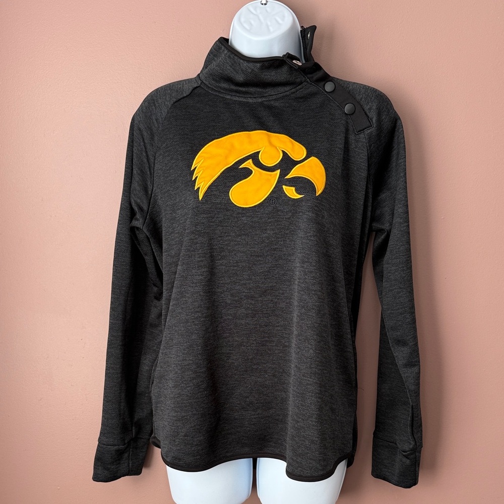 Colosseum Black and Gold Women's Top